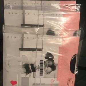 New Capezio Ballet Black Tights for Girls